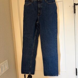 Abercrombie 90s Straight Ultra High Rise Curve Love